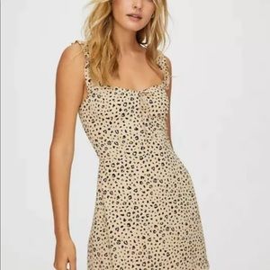 Aritzia Sunday Best Flirty Ruffle Dress